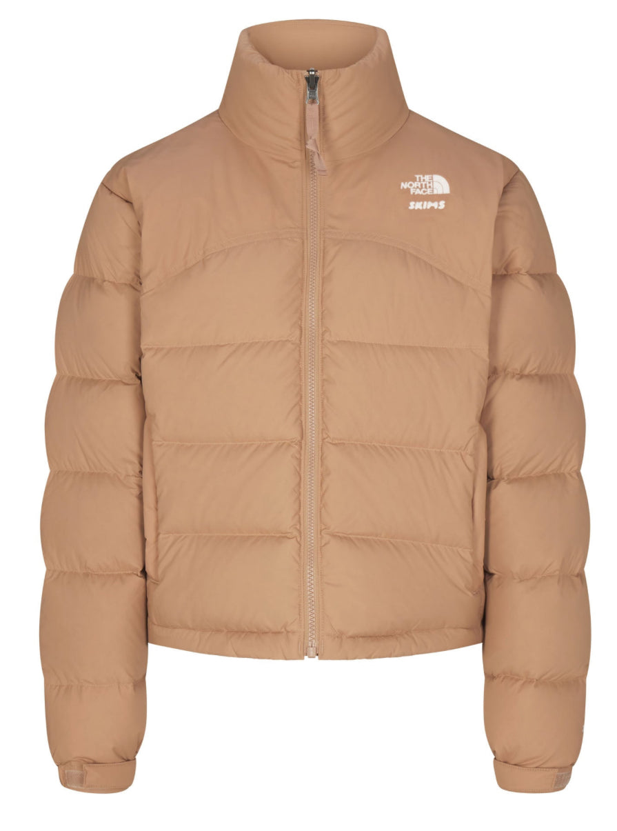 SKIMS 2000 RETRO NUPTSE JACKET & BEANIE OCHRE