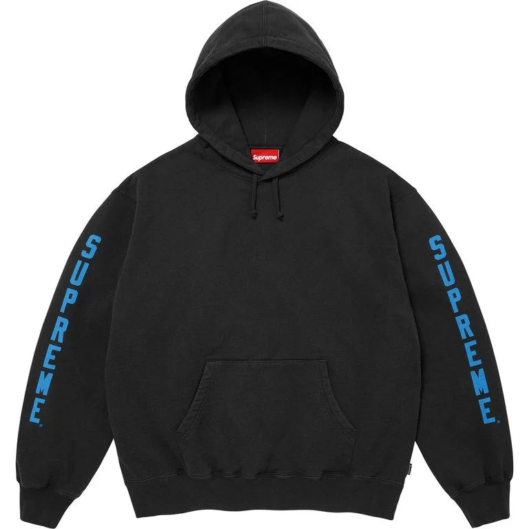 SUPREME Washed Logo Hooded Sweatshirt