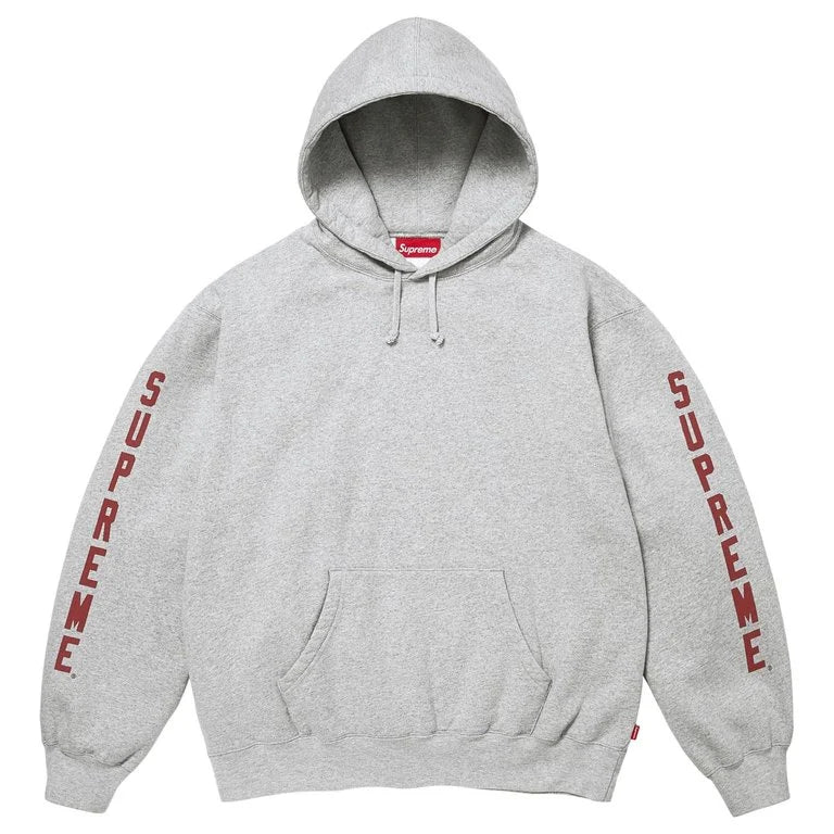SUPREME Washed Logo Hooded Sweatshirt