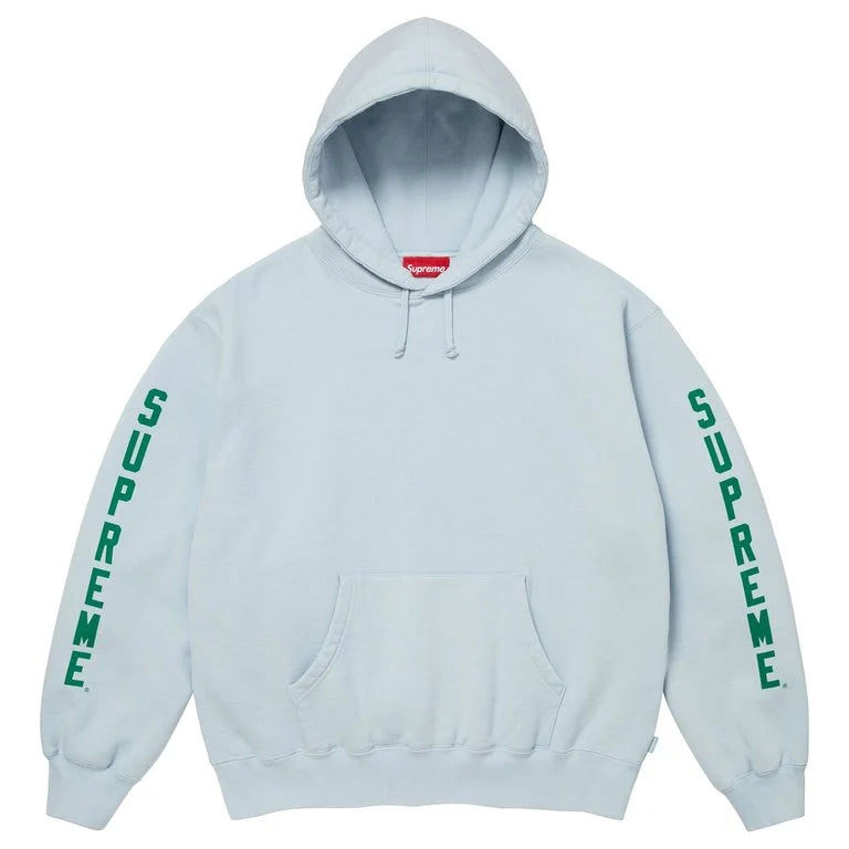 SUPREME Washed Logo Hooded Sweatshirt