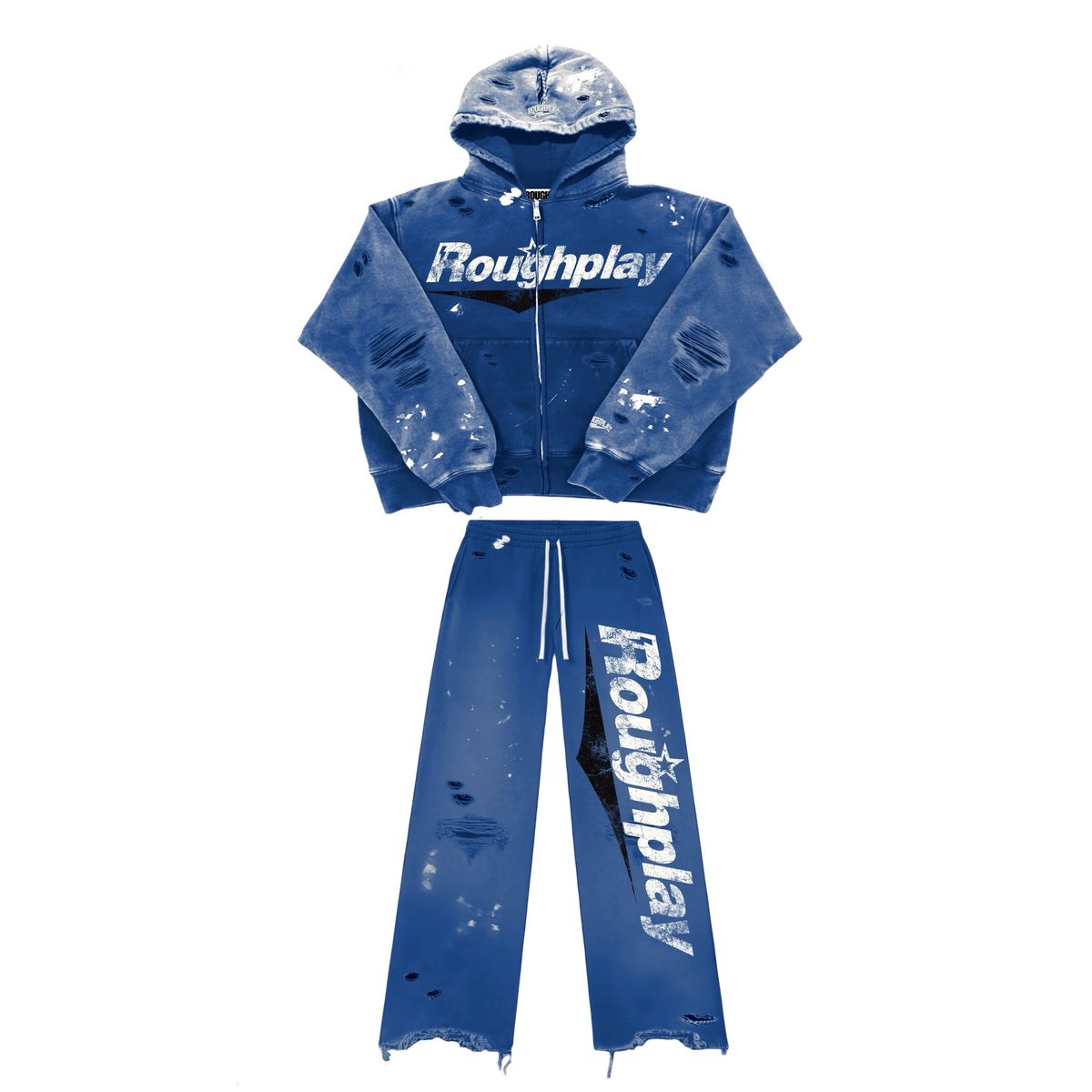 RoughPlay Royal Blue/ Black Sweatsuit