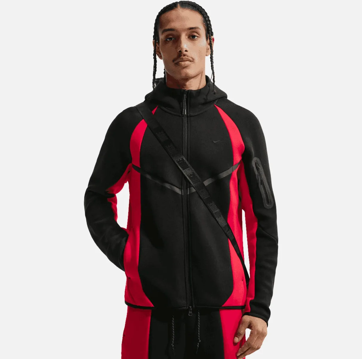 Nike Tech Color Block Full Zip Hoodie