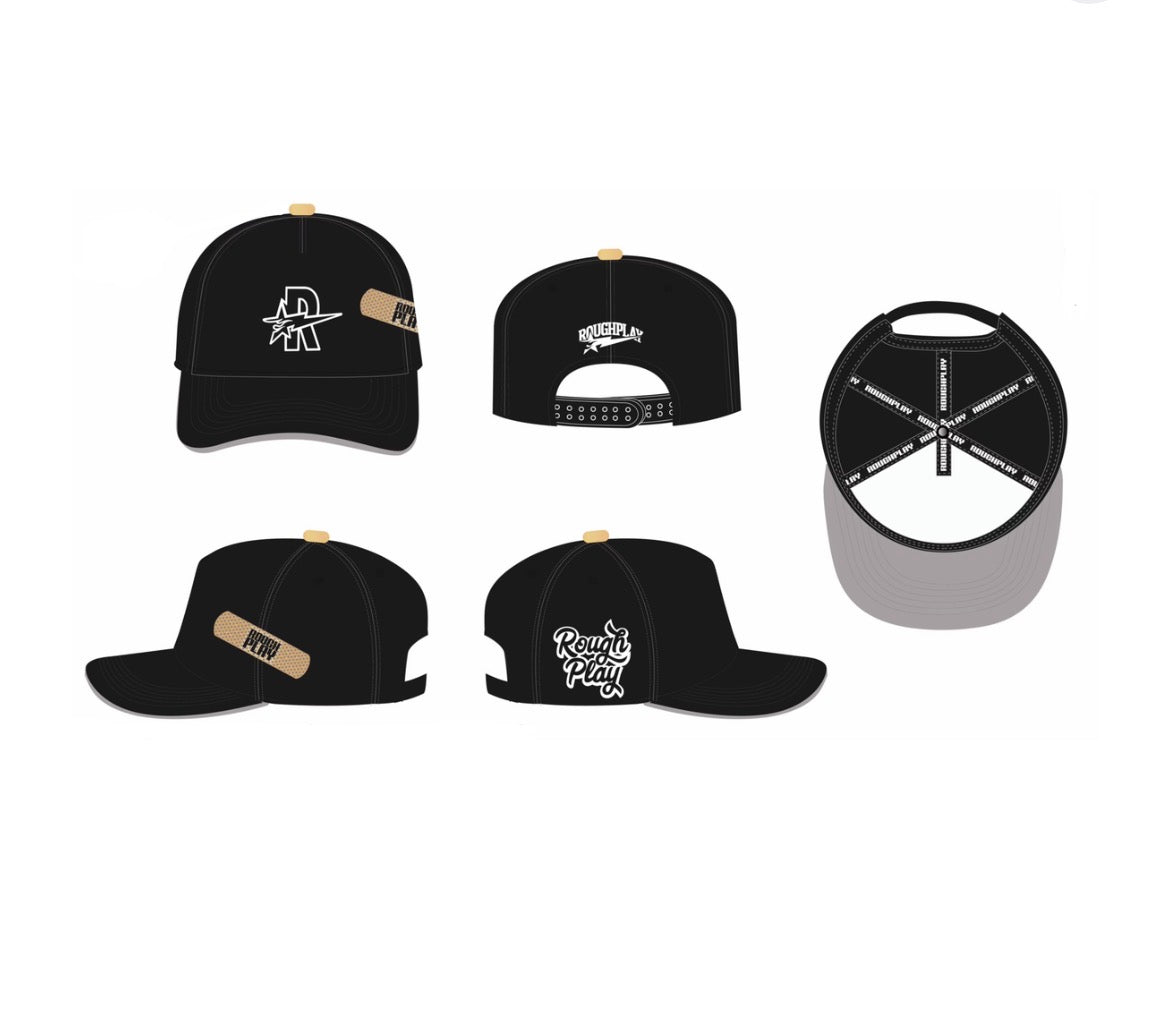 Roughplay Hat (Black/White)