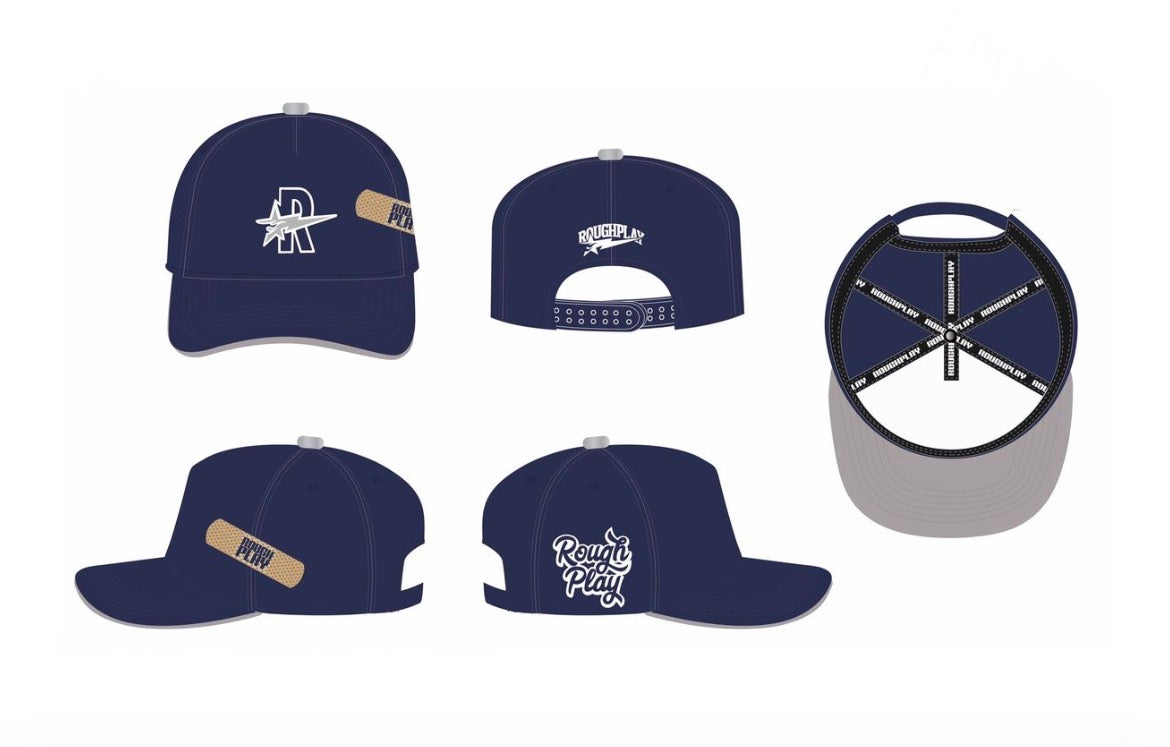 Roughplay Hat (Navy/Silver)