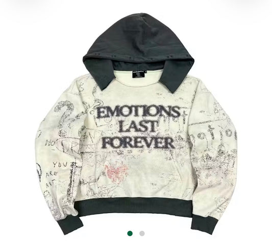 Mixed Emotion Emotions Last Forever Hoodie