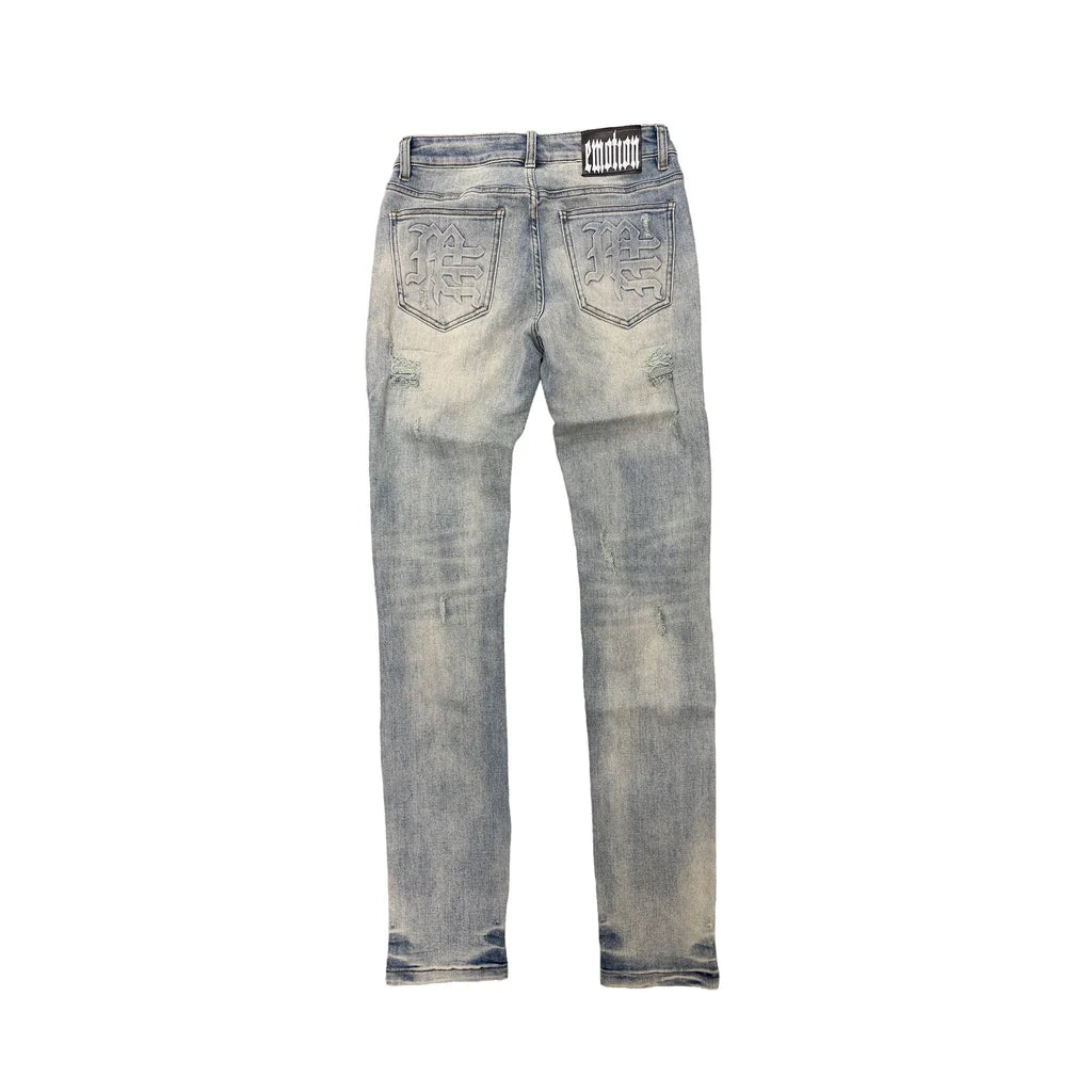 Mixed Emotion  “001” Denim