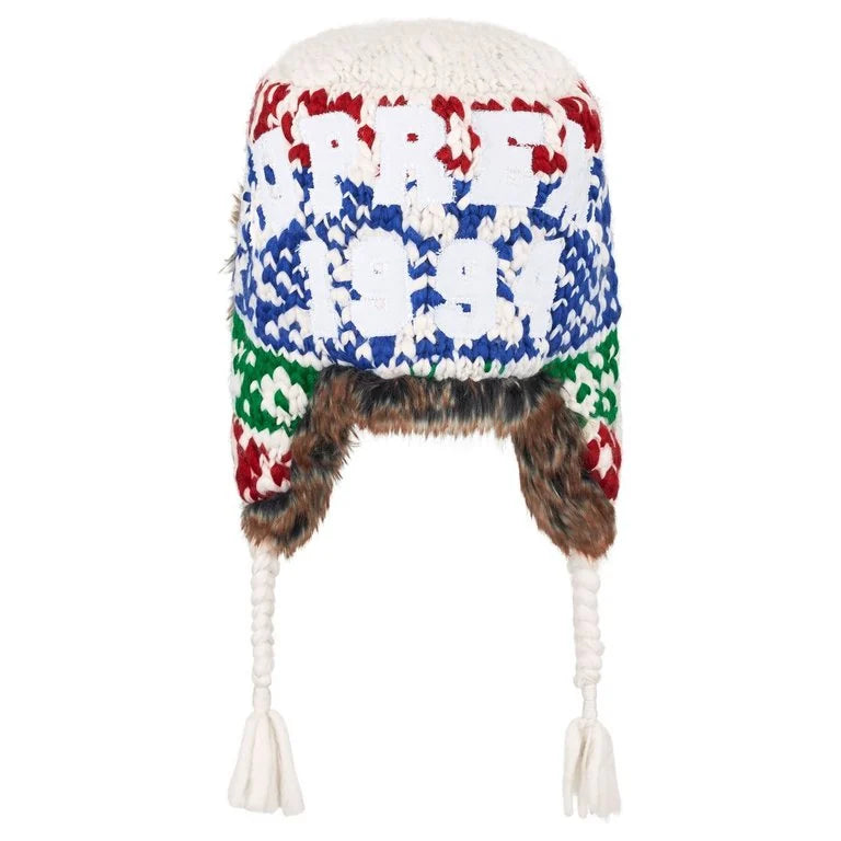 Supreme Crochet Earflap Beanie