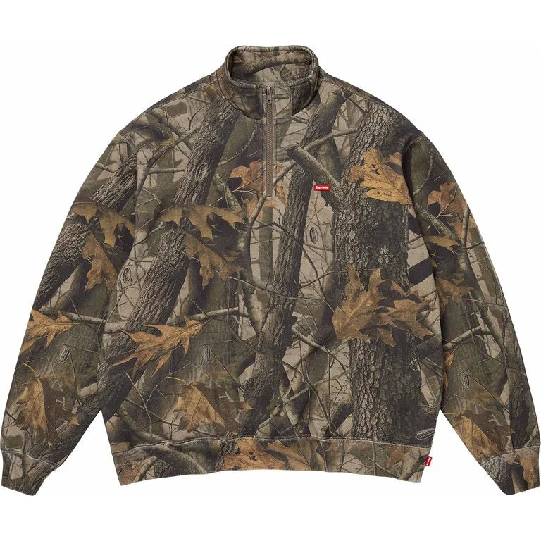 Supreme Small Box Half Zip Pullover