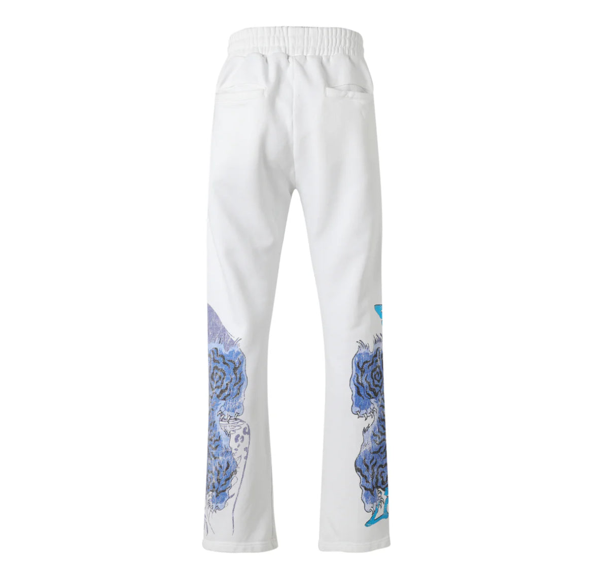 Lost Intricacy Cream Twin Tiger Sweatsuit