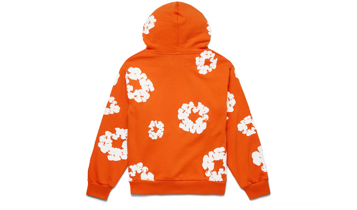 Denim Tear Hoodie Orange