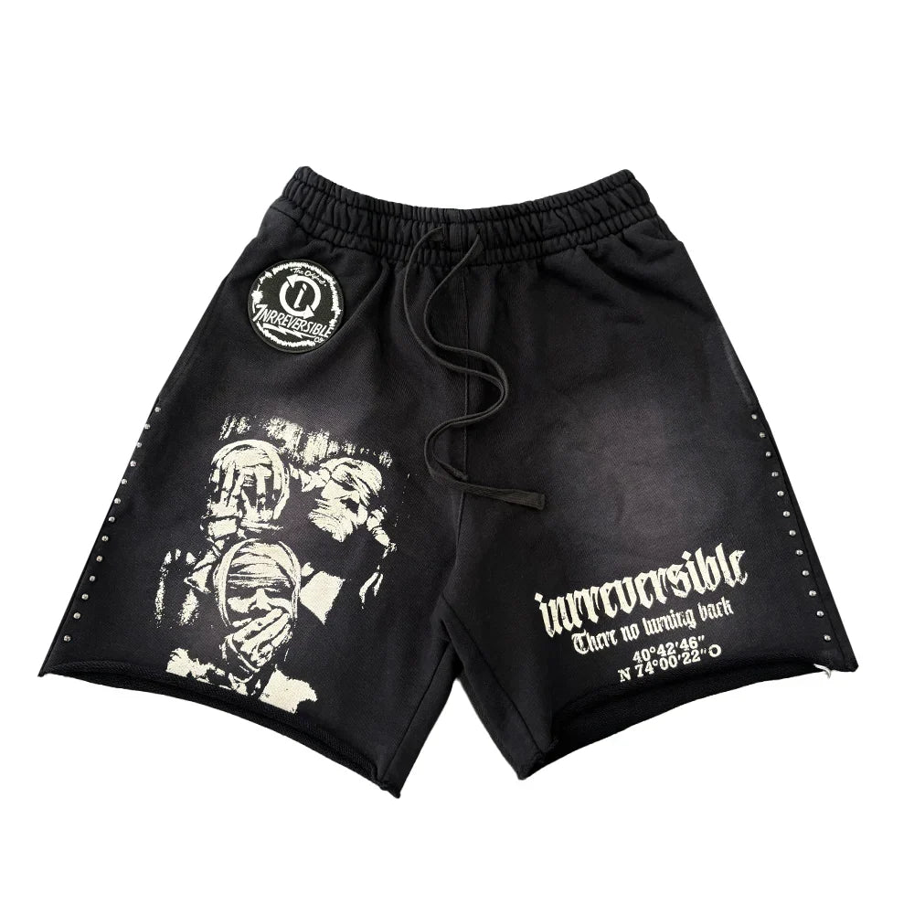 IRREVERSIBLE BLACK SHORTS