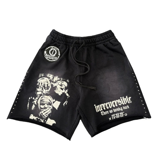 IRREVERSIBLE BLACK SHORTS