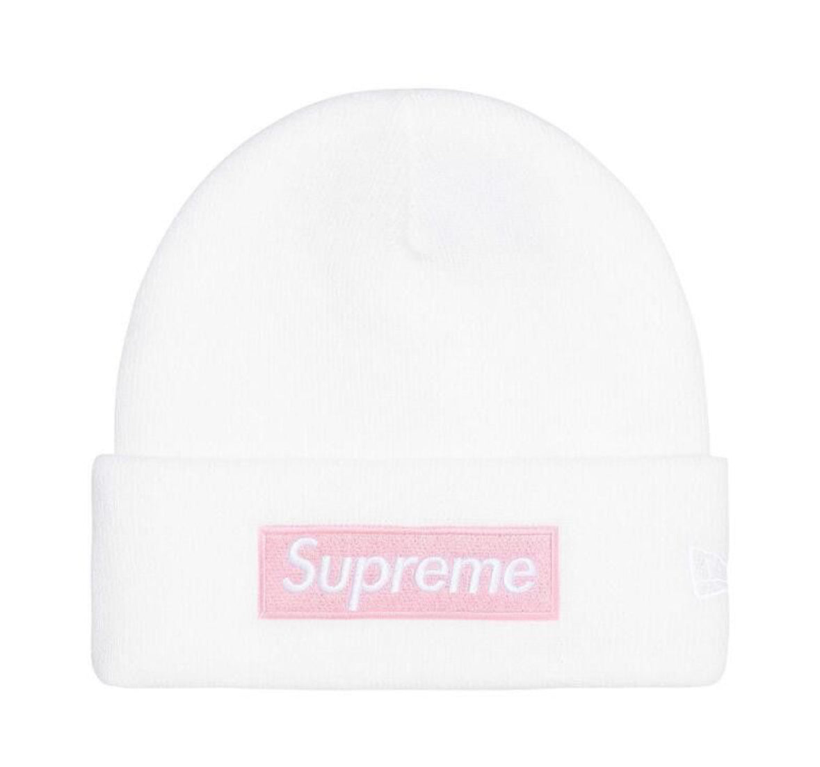 Supreme New Era Bogo Beanie (WHITE)