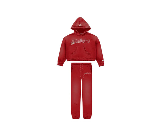 RoughPlay🩹Sweatsuit (RED)