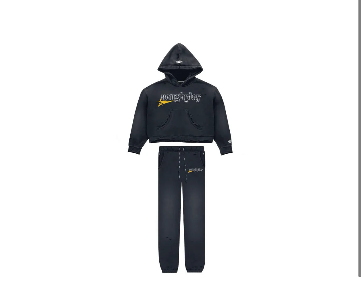 RoughPlay🩹Sweatsuit (NVY/GLD)