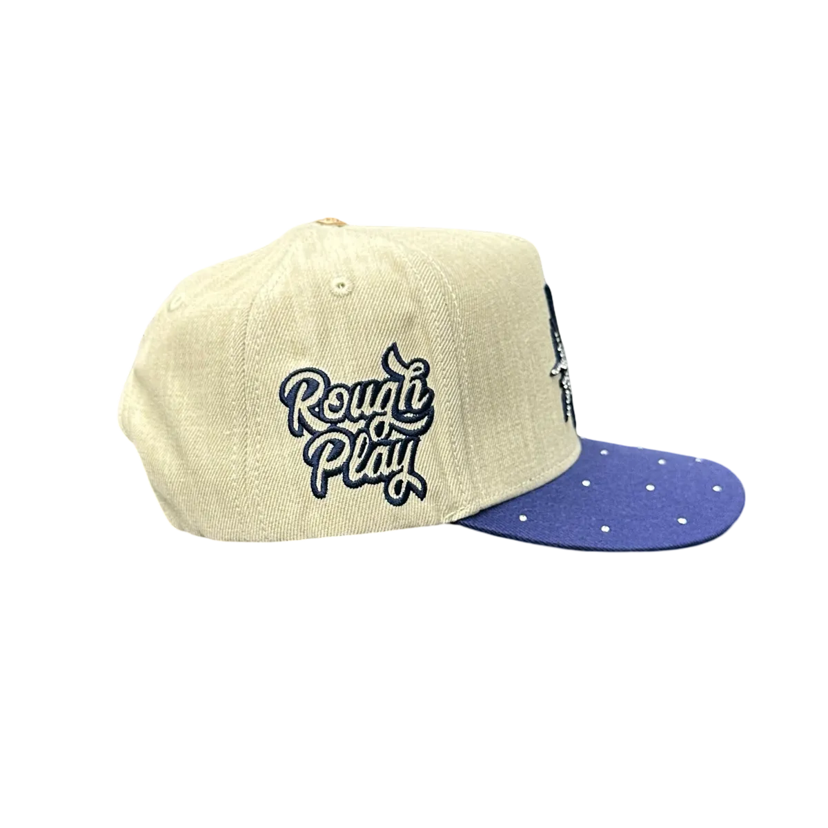 RoughPlay🩹SnapBack (Tan X Nvy