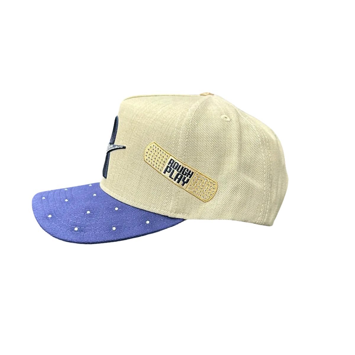 RoughPlay🩹SnapBack (Tan X Nvy