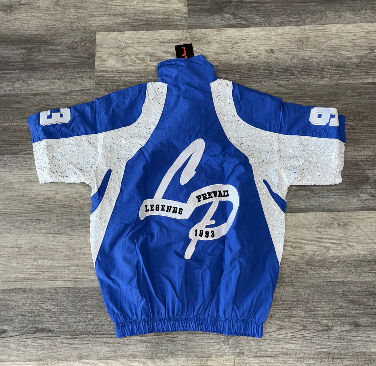 Legends Prevail Windbreakers short set Royal Blue