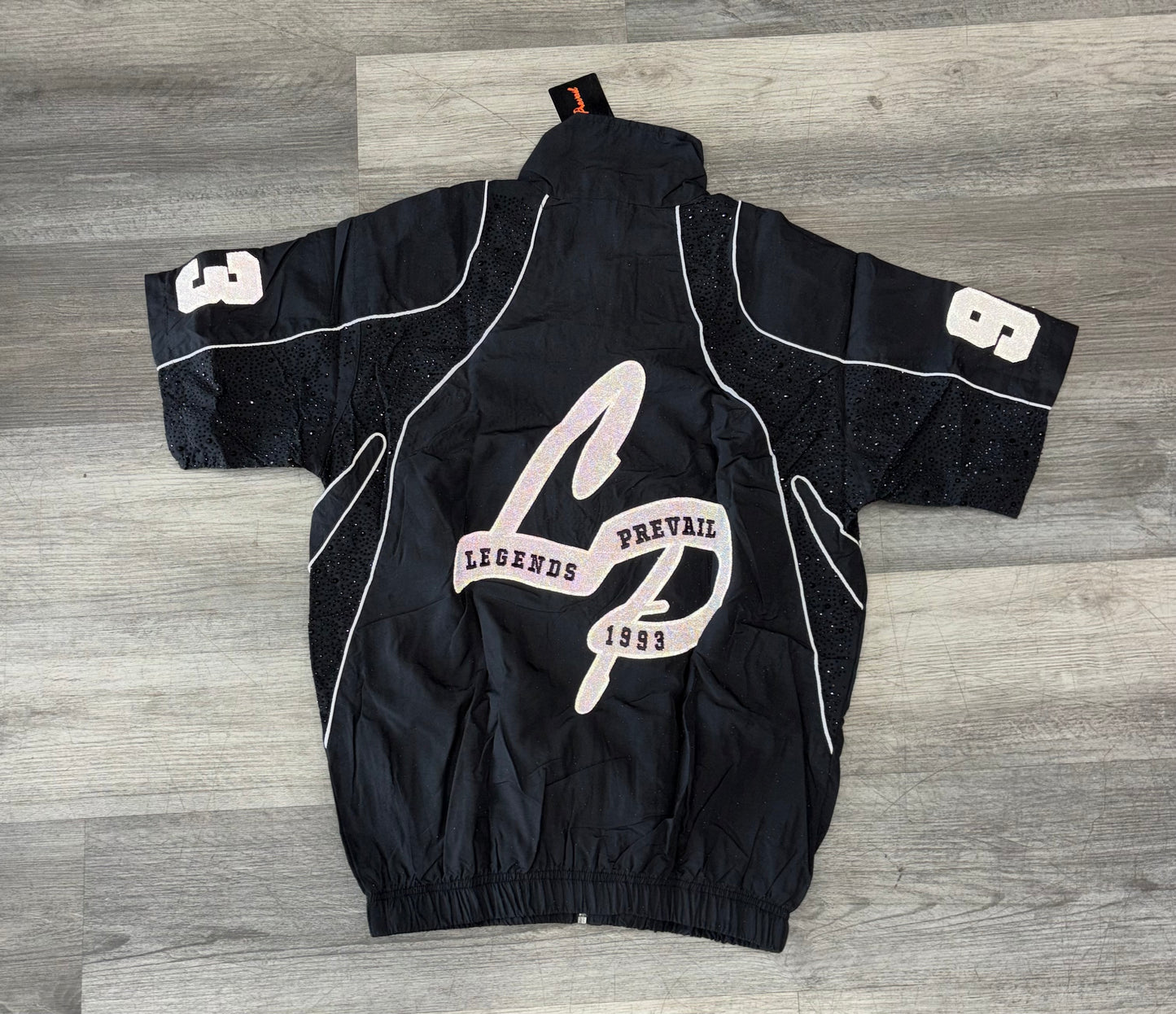 Legends Prevail Windbreakers short set Black