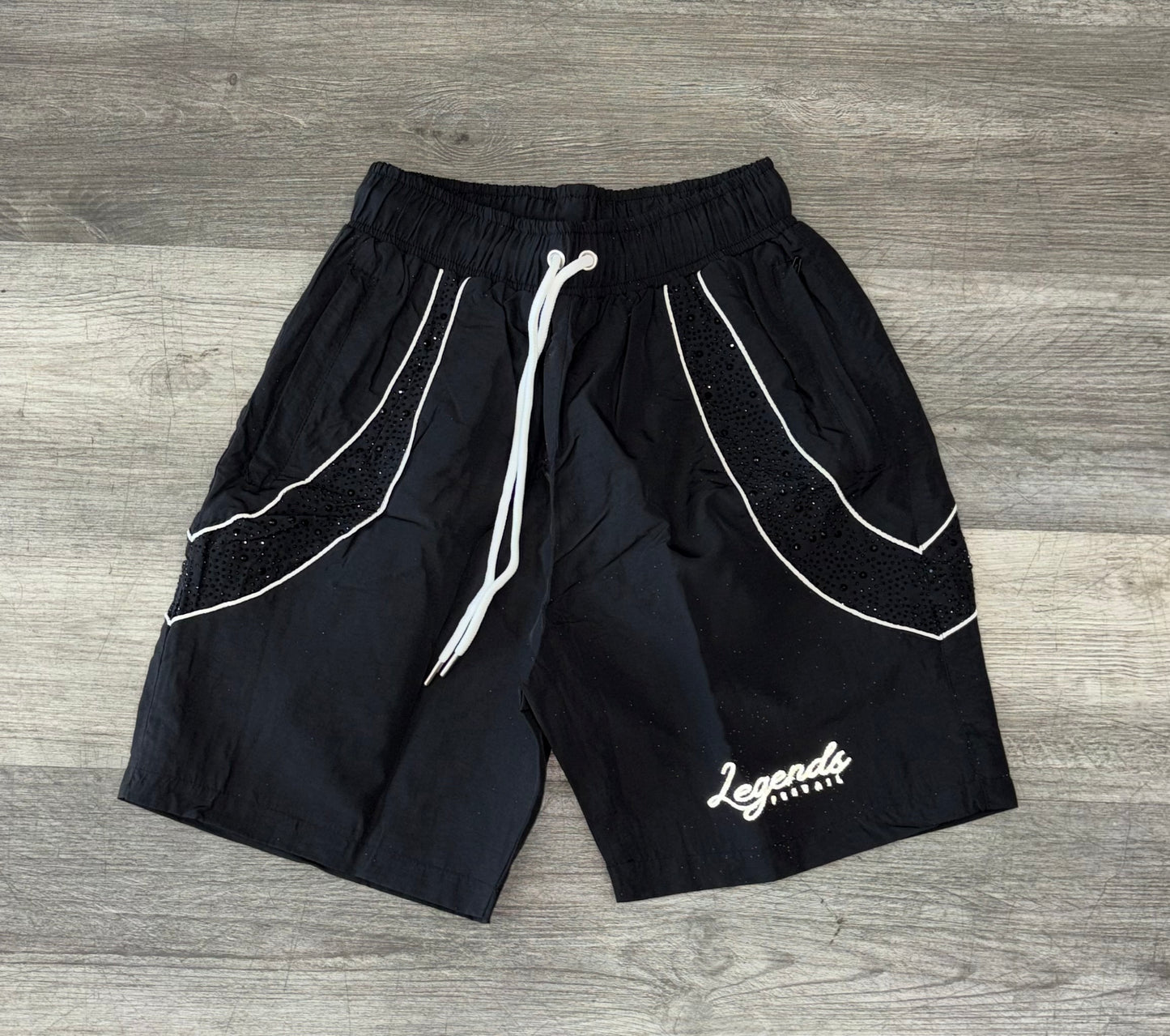 Legends Prevail Windbreakers short set Black