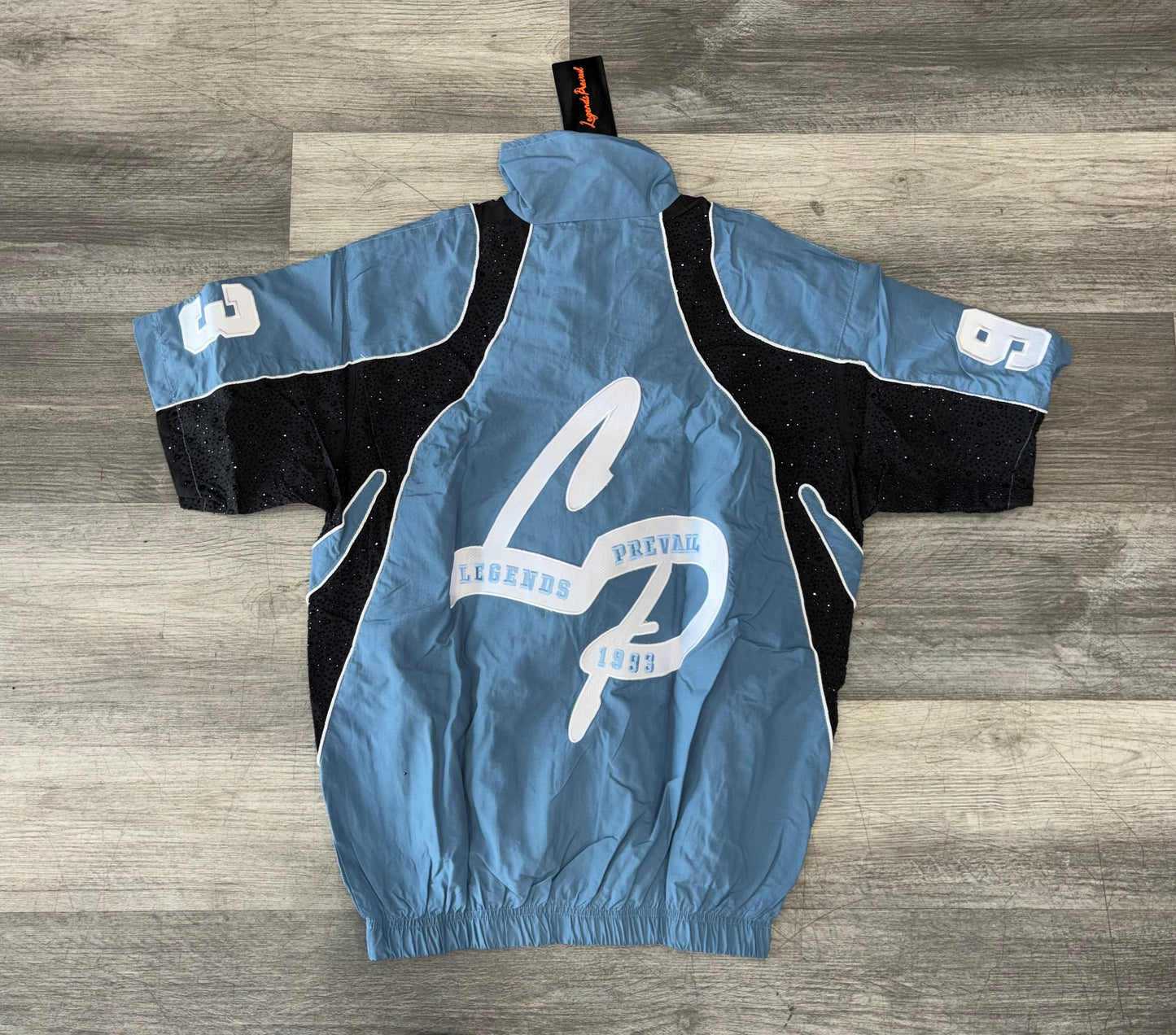 Legends Prevail Windbreakers short set Dusty/Blue