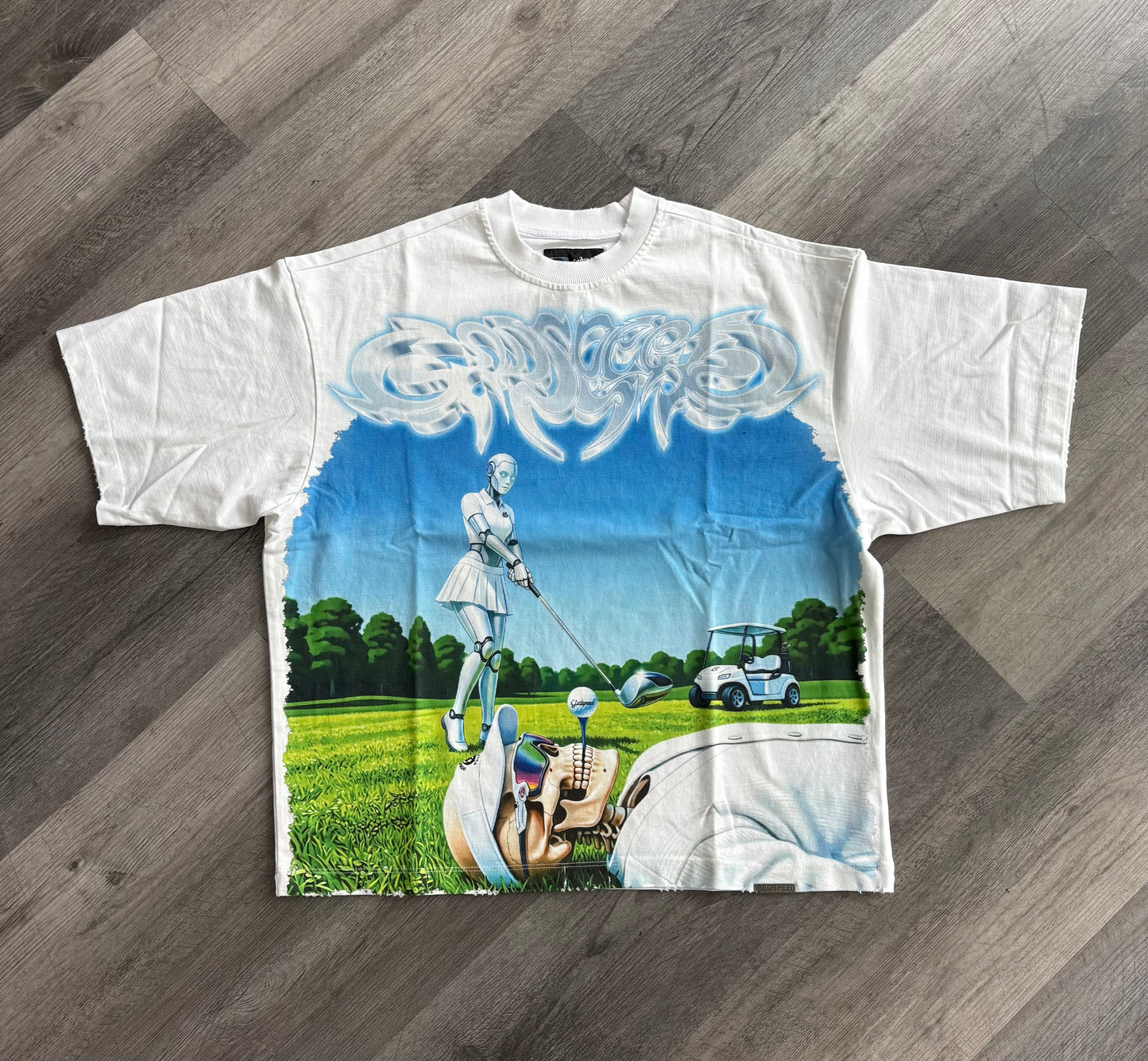Godspeed- Up2par T-shirt-White