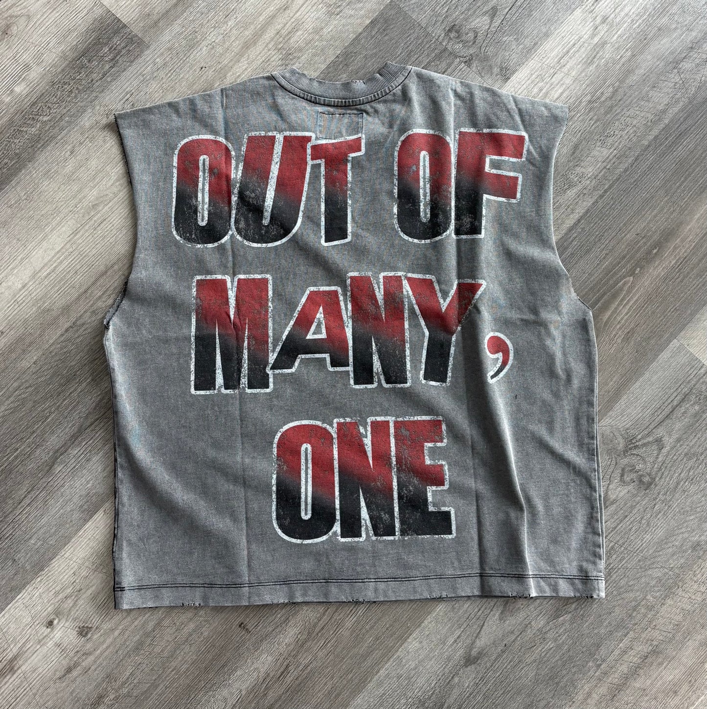Godspeed- Fate Doorstep-Sleeveless Shirt- Grey
