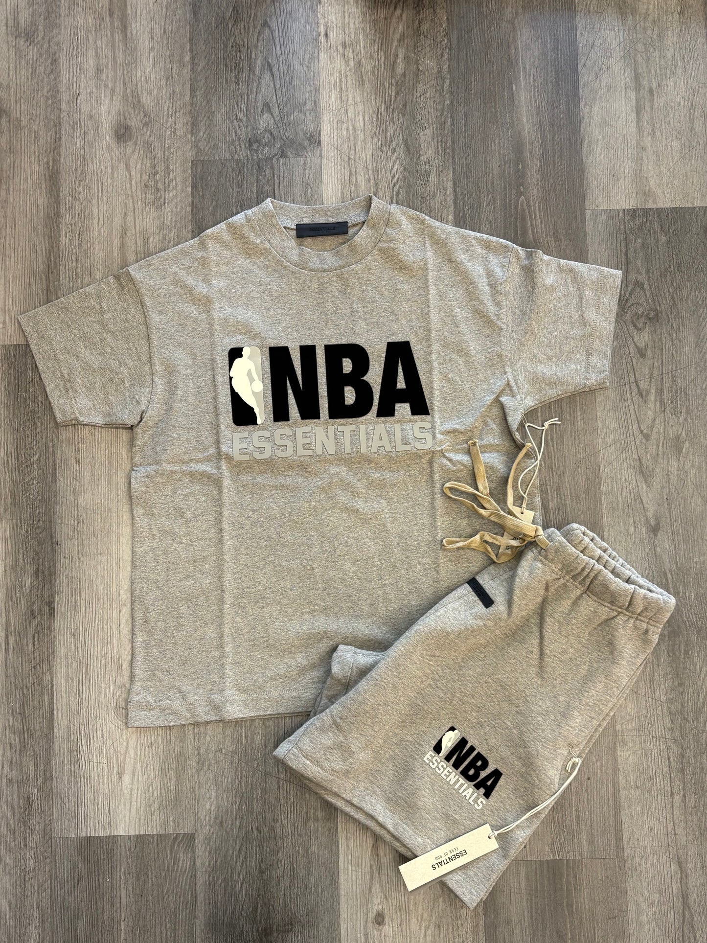 Essential set- NBA- warm heather grey