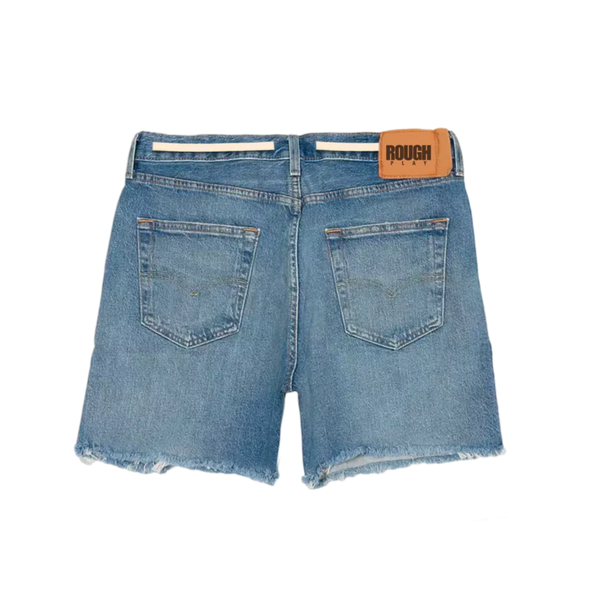 RoughPlay🩹Jean Shorts (Blue)