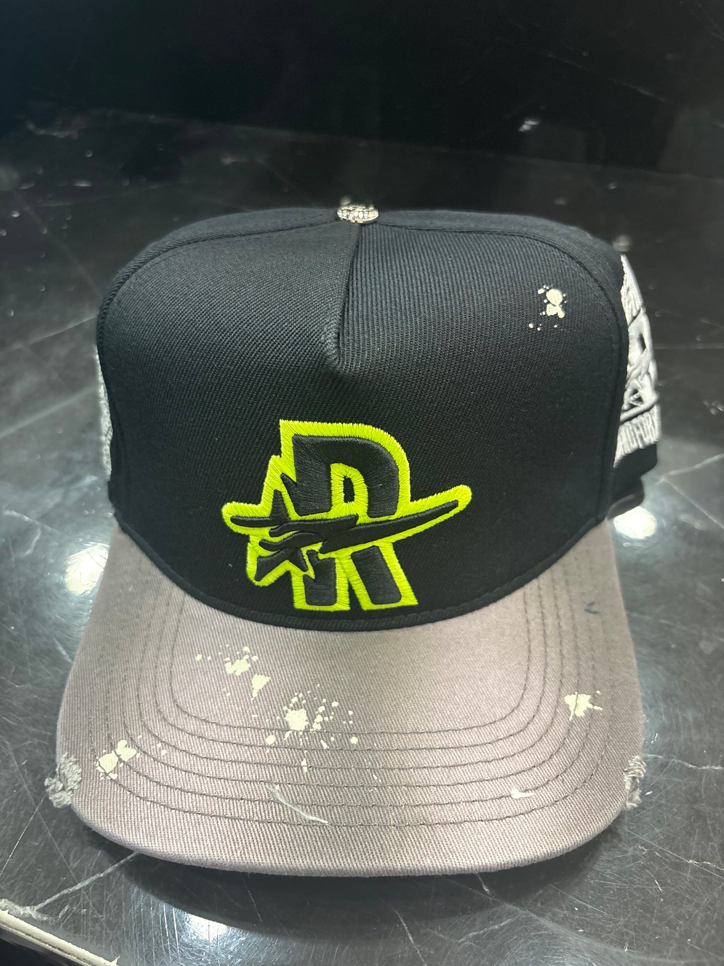 ROUGHPLAY CLOTHING Vintage Snapback at Gravity NYC Black/grey