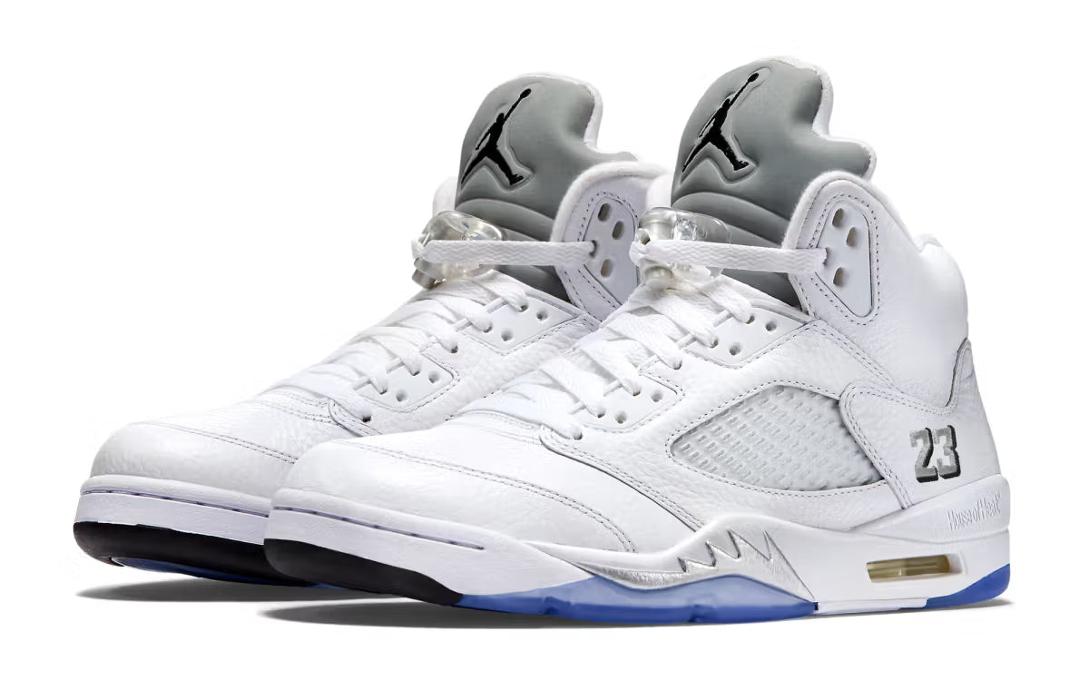 Air Jordan 5 "White Metallic"