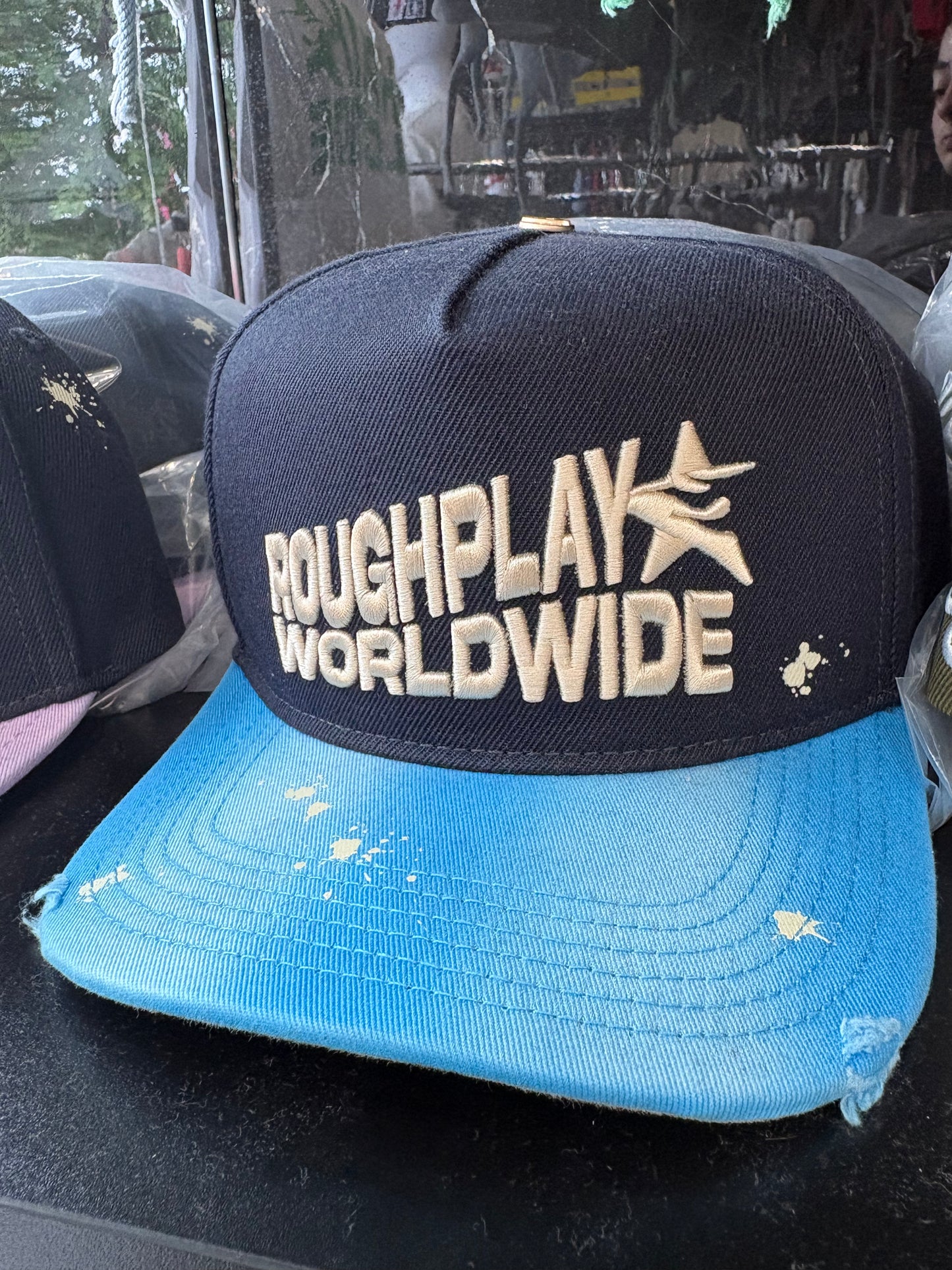 ROUGHPLAY NYC (Navy/Light Blue)