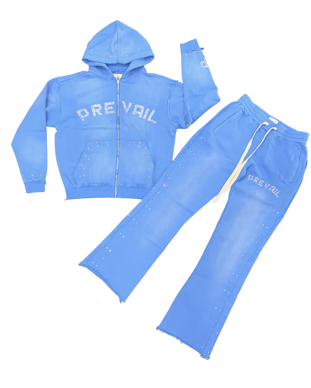 LEGENDS PREVAIL RHINESTONE SUIT BLUE