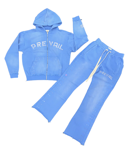 LEGENDS PREVAIL RHINESTONE SUIT BLUE