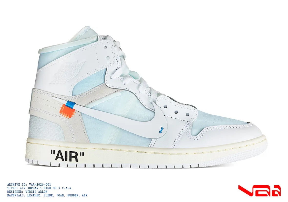 Jordan 1 Retro High Virgil Abloh Archive Alaska