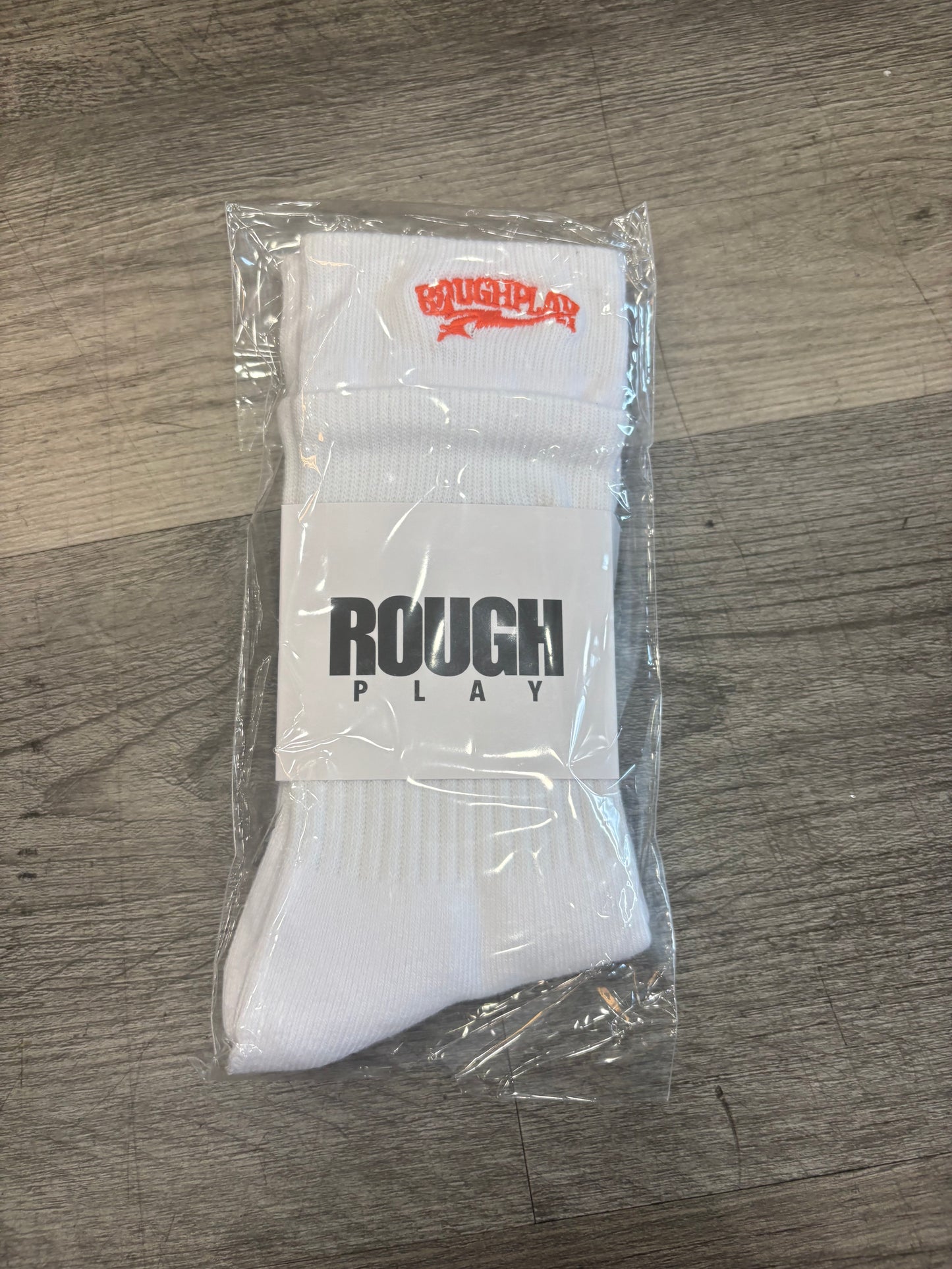 Roughplay socks white/orange