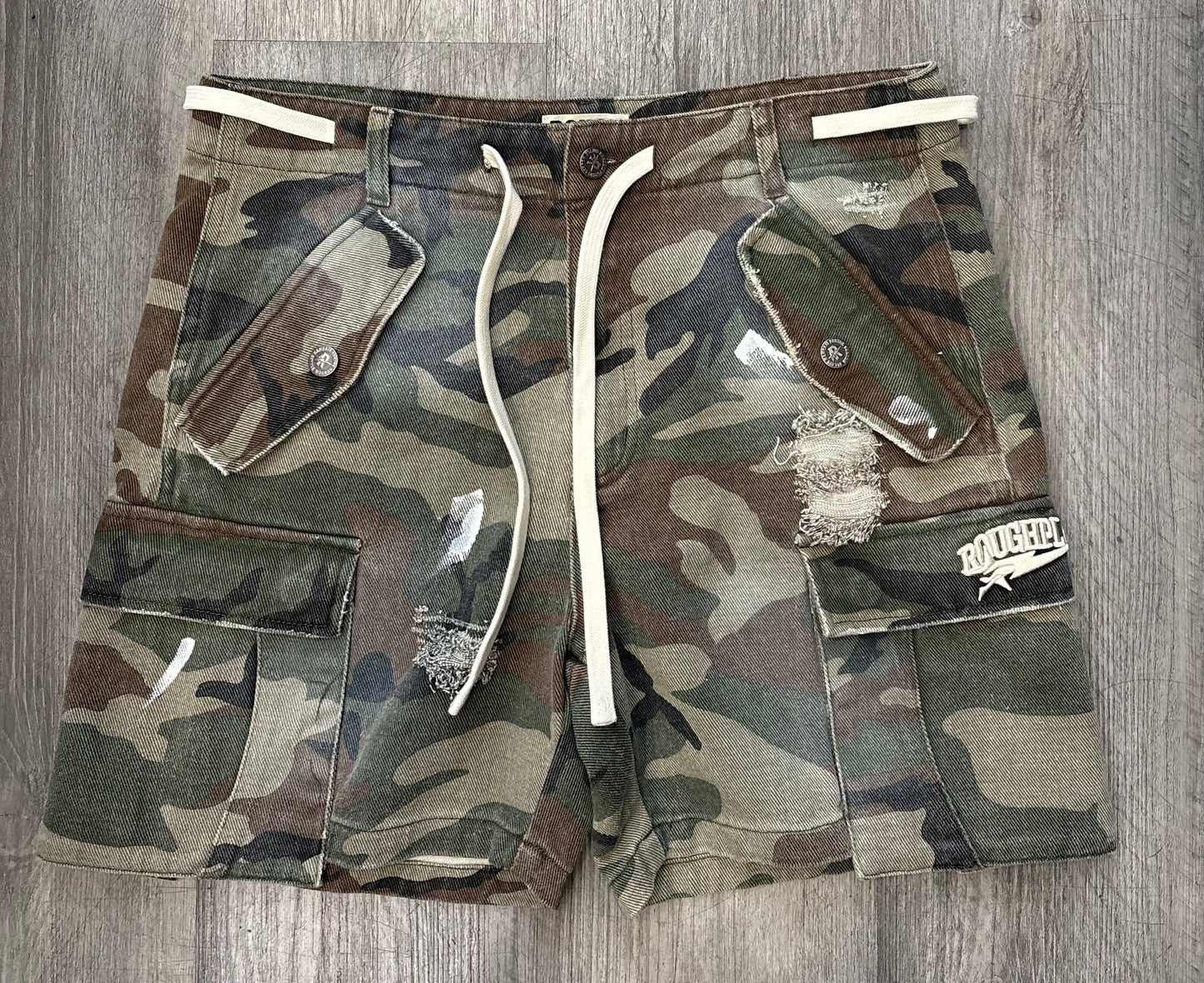 Roughplay shorts girl camo