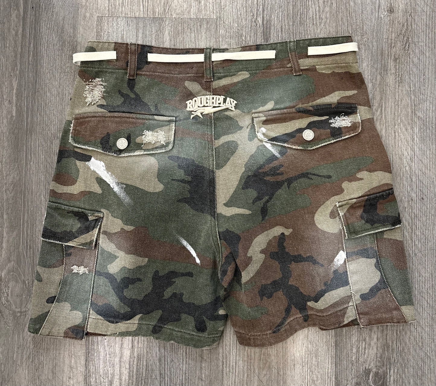 Roughplay shorts girl camo