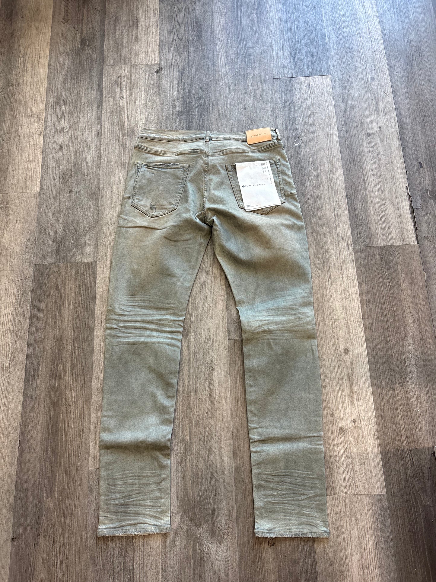 Purple brand jeans dark grey wash