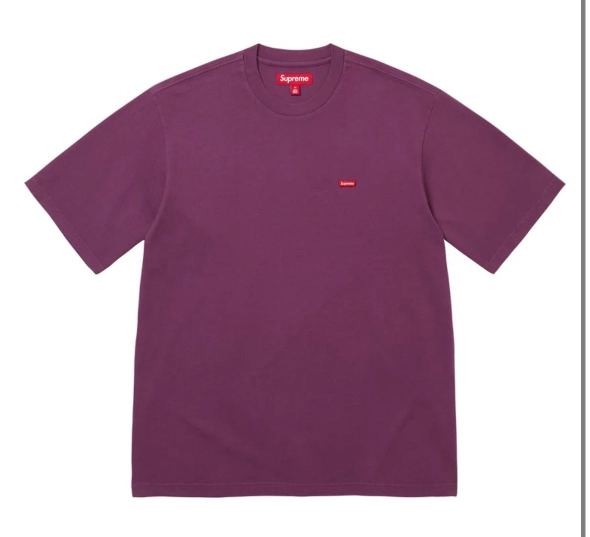 Supreme Box logo shirt Purple (Eggplant)
