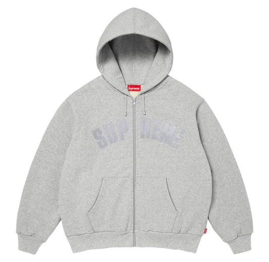 Supreme grey hoodie