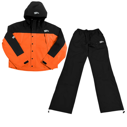 RoughPlay🩹Water resistance track suit (ORNG)