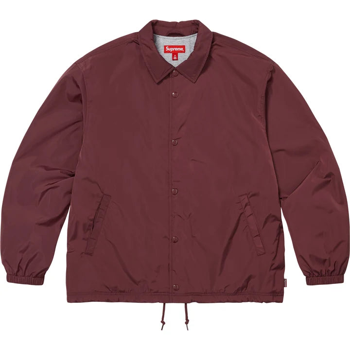 Surpeme coaches jacket burgundy