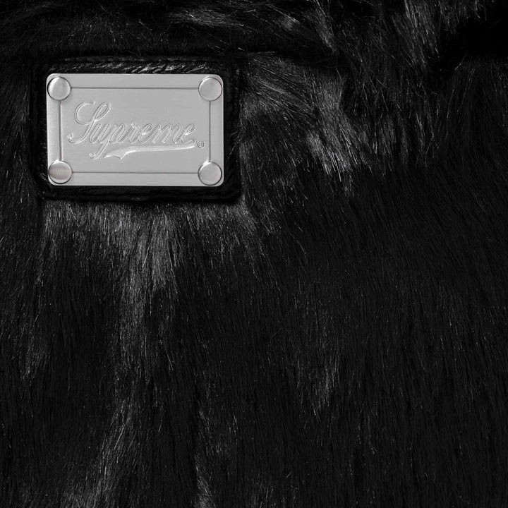 Faux Fur WINDSTOPPER® Vest Black