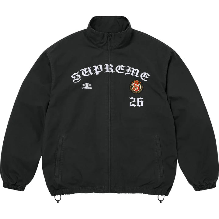 Supreme/ umbro cotton ripstop track jacket Black set