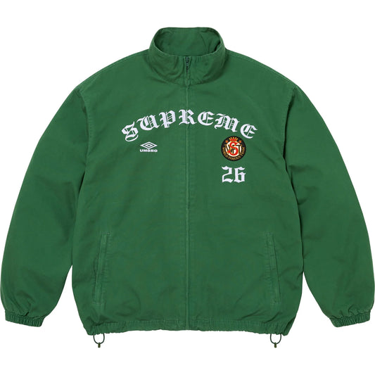 Supreme/ umbro cotton ripstop track jacket green
