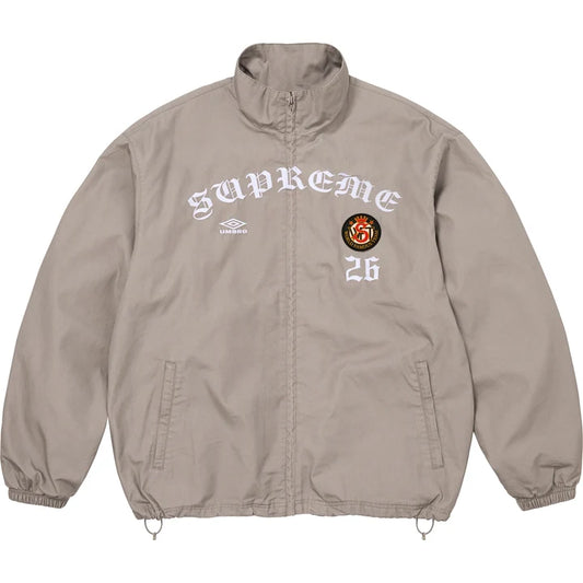 Supreme/ umbro cotton ripstop track jacket set grey