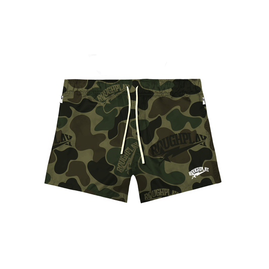 ROUGHPLAY SHORTS CAMO GREEN