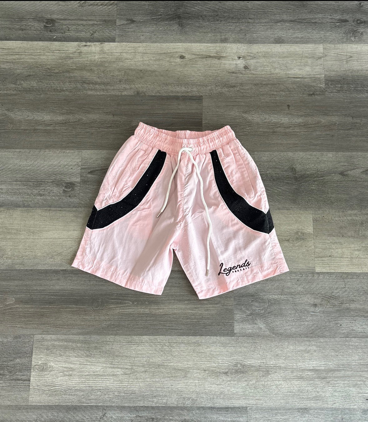 Legends Prevail Windbreakers short set Pink/Black