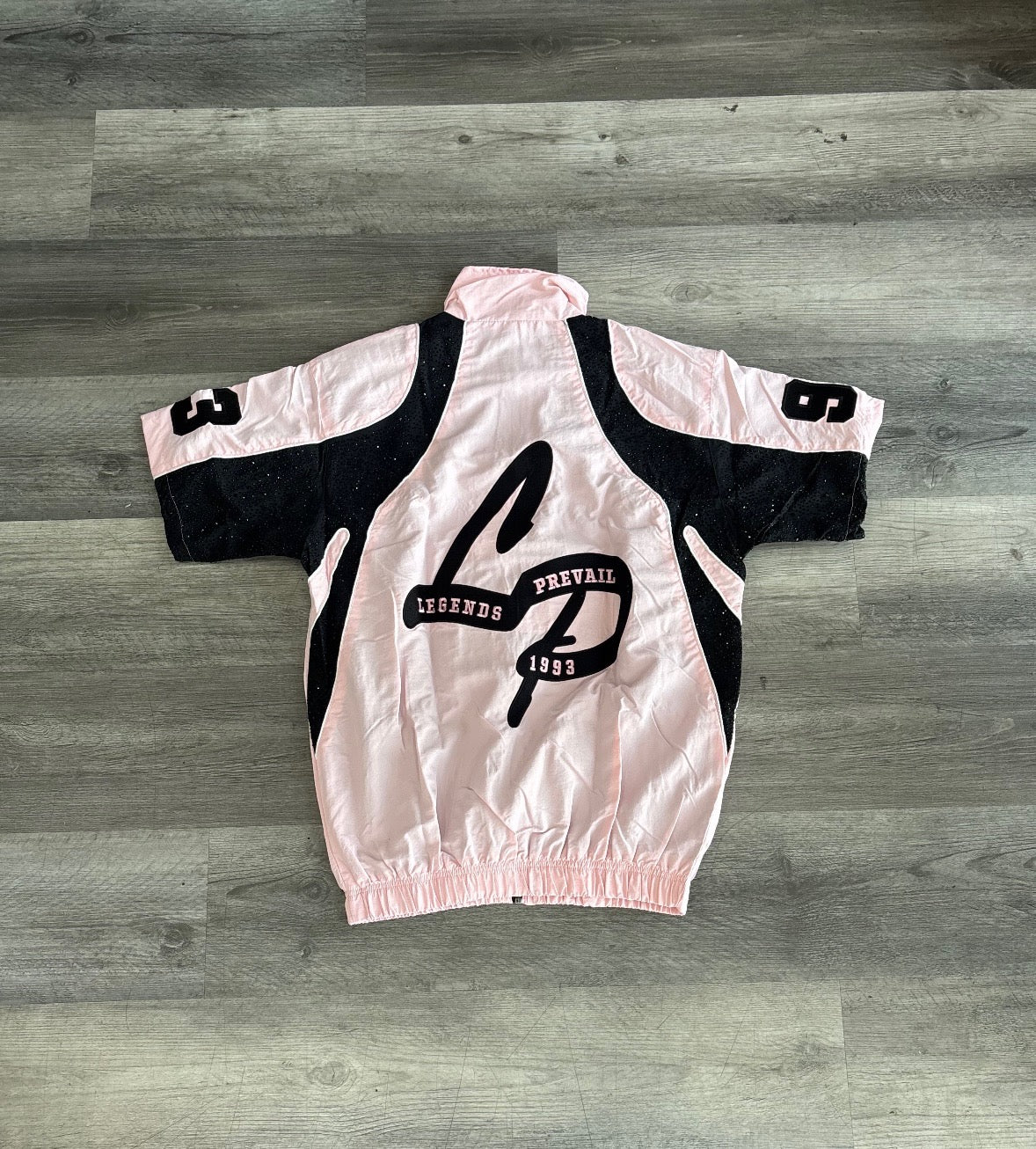 Legends Prevail Windbreakers short set Pink/Black